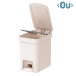 Imagen de Cesto de Residuos con Pedal 6L BEIGE Ou DUAL