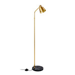 Imagen de Lampara de Pie Foco Oro 160 a 180cm H