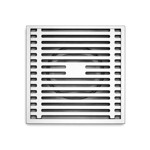 Imagen de Rejilla Desagüe Cromada 15x15cm c/Válvula anti-olor