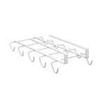 Imagen de Cuelga tazas x10 Blanco 15.5x28.5x3.5cm H