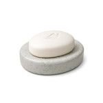 Imagen de Jabonera Gris Cerámica 12.5x9x3cm H