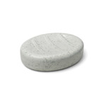 Imagen de Jabonera Gris Cerámica 12.5x9x3cm H