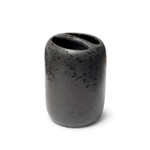 Imagen de Portacepillos Negro Cerámica Ø7x10cm H
