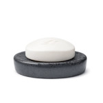 Imagen de Jabonera Negra Cerámica 12.5x9x3cm H