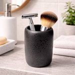 Imagen de Vaso Negro Cerámica Ø7x10cm H