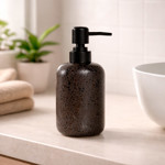 Imagen de Dispensador Negro Cerámica Ø7.5x18cm H