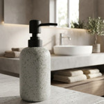 Imagen de Dispensador Gris Cerámica Ø7.5x18cm H