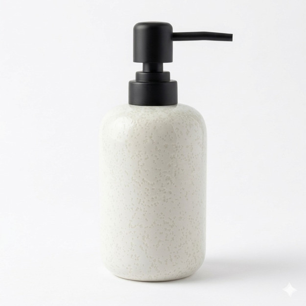 Imagen de Dispensador Blanca Cerámica Ø7.5x18cm H