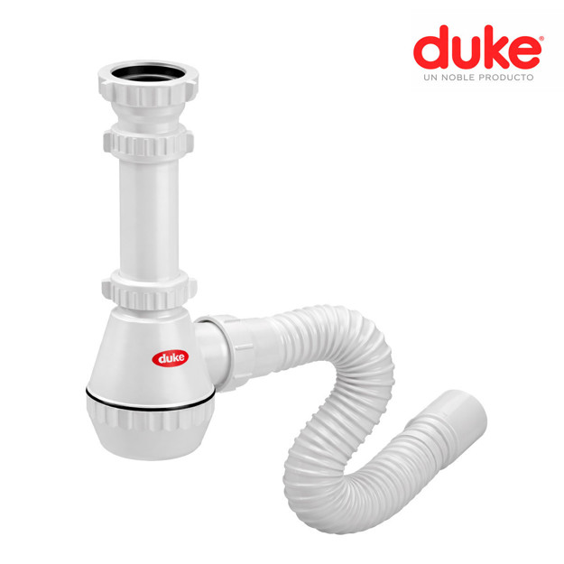 Imagen de SIFON "Botella" Fuelle 40mm Duke