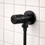 Imagen de Llave de Paso Negra Acero 1/2"