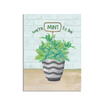 Imagen de CUADRO Canvas MINT 30x40cm