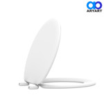 Imagen de Tapa Inodoro OVAL Plastica c/Cierre Lento Blanco