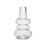 Imagen de FLORERO 3 Nubes Vidrio Transparente Ø13x25cm H