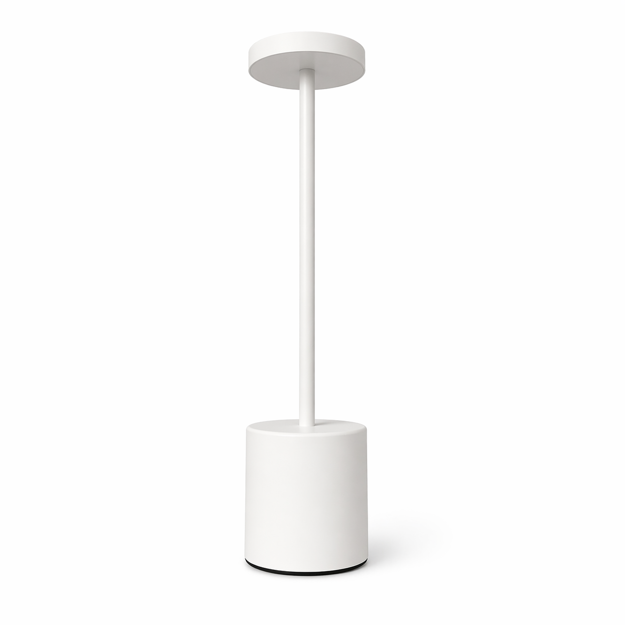 Imagen de Lampara de Mesa LED Blanca Luz Variable y Dimerizable Ø8x34cm H