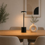 Imagen de Lampara de Mesa LED Negra