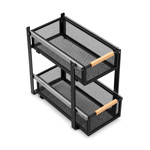 Imagen de Organizador de Mueble  2 Niveles Canastos Telescópicos