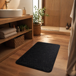 Imagen de ALFOMBRA Baño Foam Negro 45x75cm