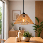 Imagen de Colgante Campana Cónica Artesanal Ø36x16cm H