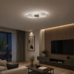 Imagen de APLIQUE LED Serena OO 43W Frio Niquel 71x32.5x6cm h