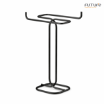 Imagen de TOALLERO de mesada Negro FUTURE 12.5x12.5x33cm H