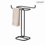 Imagen de TOALLERO de mesada Negro FUTURE 12.5x12.5x33cm H