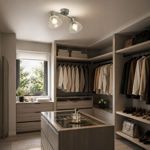 Imagen de Spot BARDOT 2 Luces E14 Cromo con Tulipa