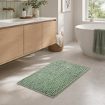 Imagen de ALFOMBRA Baño Super Chenille Verde 45x75cm