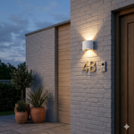 Imagen de Aplique LED Bidireccional 2w Cálido Yoko Blanco 8x3.5x6.5cm H