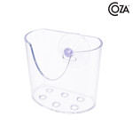 Imagen de ORGANIZADOR Mini c/Ventosas Acrílico Transparente COZA 10*5.5 / 9 H