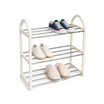 Imagen de ZAPATERA x 3 Estantes Acero Blanco 42.5x18.5x42cm H