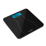 Imagen de BALANZA de Baño Vidrio Negro 30x30cm
