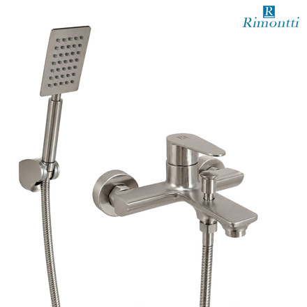 Imagen de BAÑERA Monocomando Acero Plano Rimontti 35mm 3 Años de Garantia