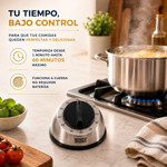 Imagen de TIMER Acero Inox a Cuerda Ø9.5cm