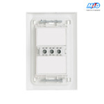 Imagen de PLAQUETA c/ Modular Embutir Blanco
