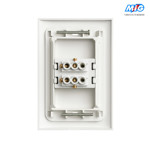 Imagen de PLAQUETA c/interruptor Bipolar de Embutir Blanco