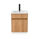 Imagen de M.Baño p/Colgar 1 Pta. Napoles Madera 42x42x45.5cm H