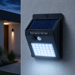 Imagen de APLIQUE SOLAR 4w LED c/sensor c/bateria IP65
