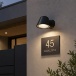 Imagen de APLIQUE Exterior GU10 ABS Negro IP44