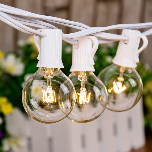 Imagen de Guia de 25 Luces 7 watts Cable Blanco