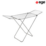 Imagen de Tendedero C/Alas de Piso Niquel Mate 182.5x55x102cm  EGE