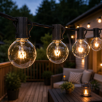 Imagen de Guia de 20 Luces 7 watts P/Exterior o Interior / Lámpara Ø 4cm/Largo 7.62 mts