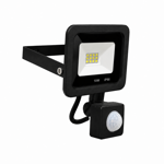 Imagen de LED Reflector 10w c/Sensor Negro Frio DENSE IP66