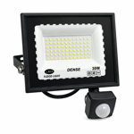 Imagen de LED Reflector 30w c/Sensor Negro Frio DENSE IP66