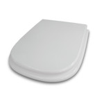 Imagen de TAPA WC Blanco Madera Laqueada Herraje Metal Cuadrada