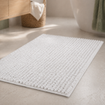 Imagen de ALFOMBRA Baño Super Chenille Blanco 45x75cm