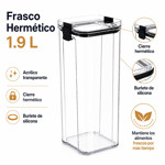Imagen de FRASCO Hermetico 1.9Lts 11x11x27cm