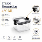 Imagen de FRASCO Hermetico 460ml 11x11x7cm H