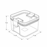 Imagen de FRASCO Hermetico 460ml 11x11x7cm H