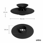 Imagen de REJILLA p/pileta Flex Negro UMBRA