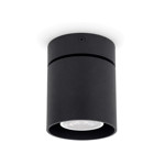 Imagen de SPOT 1 Luz GU10  Cilindro c/Mov. Negro Ø8*11cm DENSE